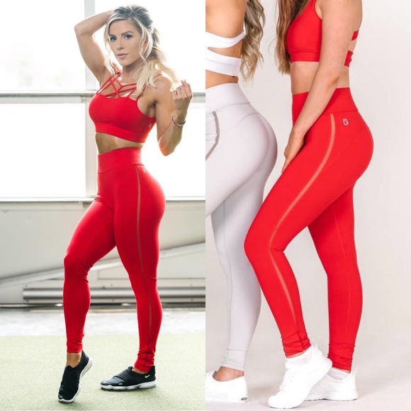 Buffbunny Collection Pants - BuffBunny Desire Legging Salsa sz XS